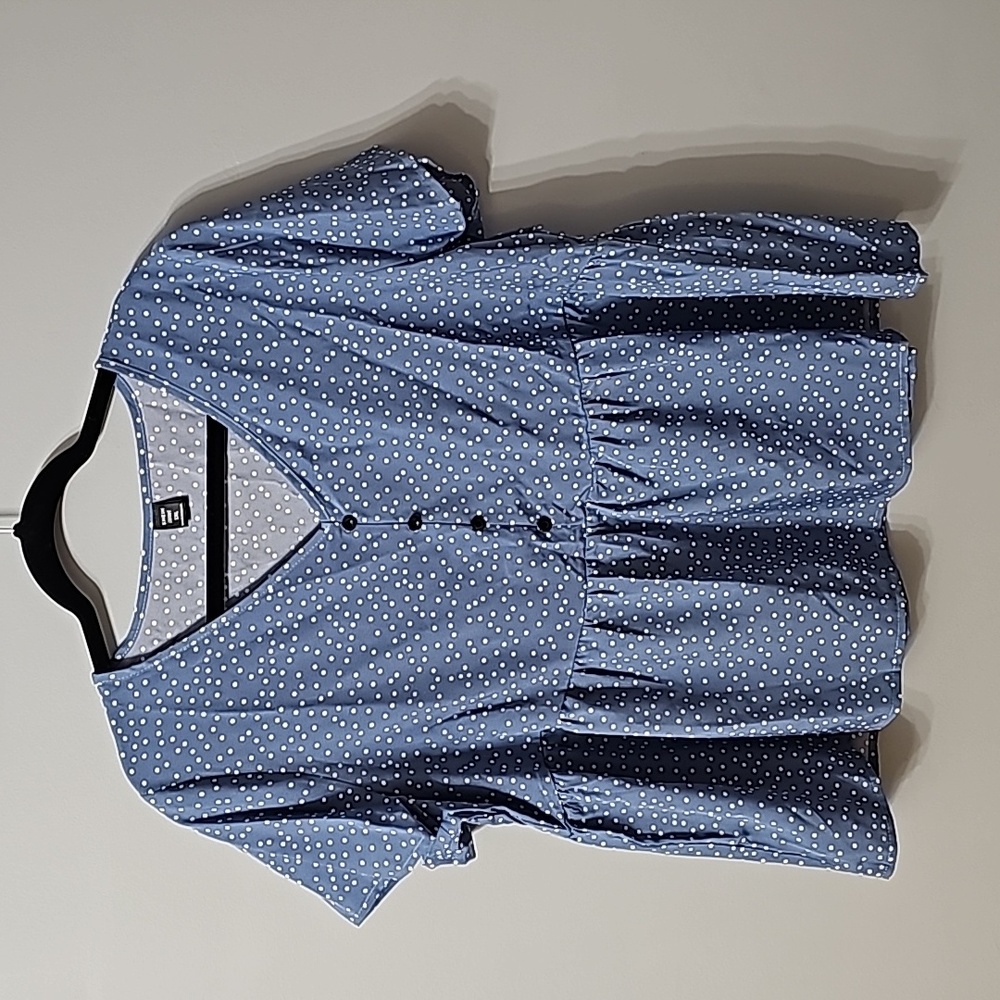 SHEIN Blue Top
